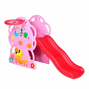 Горка – Грибок, с баскетбольным кольцом и мячом (Perfetto sport, PS-024)